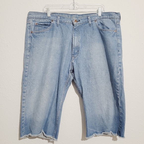 Dickies Shorts 100% Cotton Denim Relaxed Fit Skate Jorts Y2K Men’s Size 40 - Picture 6 of 13